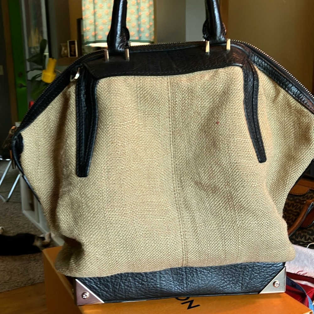 Alexander Wang burlap Emile bag!
